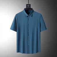Men's Button-Up Polo Shirt | Classic & Comfortable-Teal-XS-State of Style