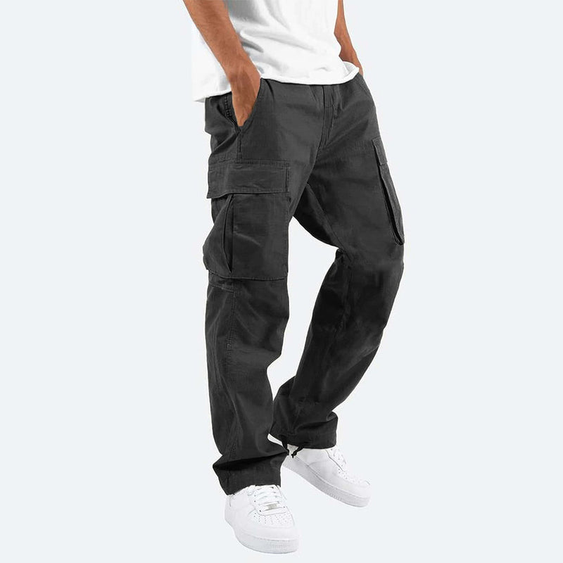 Men's Cargo Trousers - Graham-Black-S-State of Style