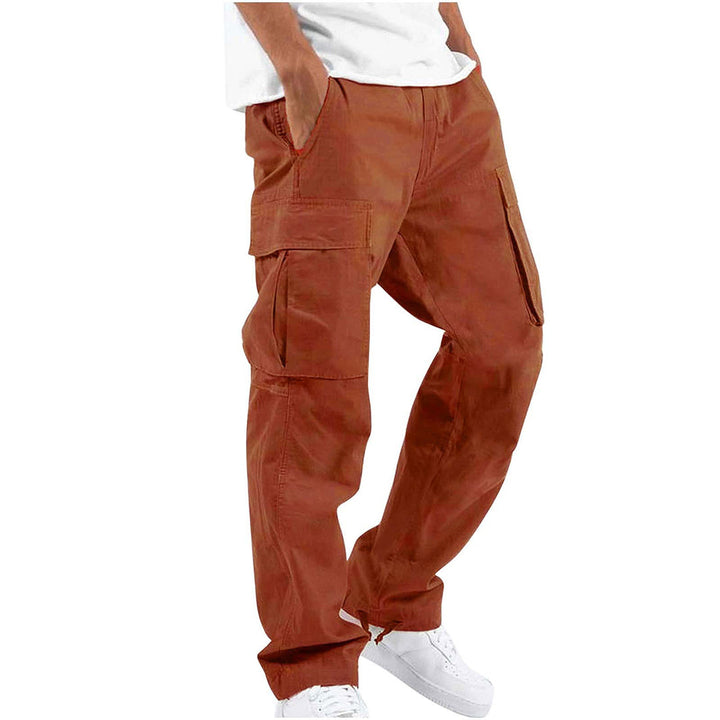 Men's Cargo Trousers - Graham-Orange-S-State of Style