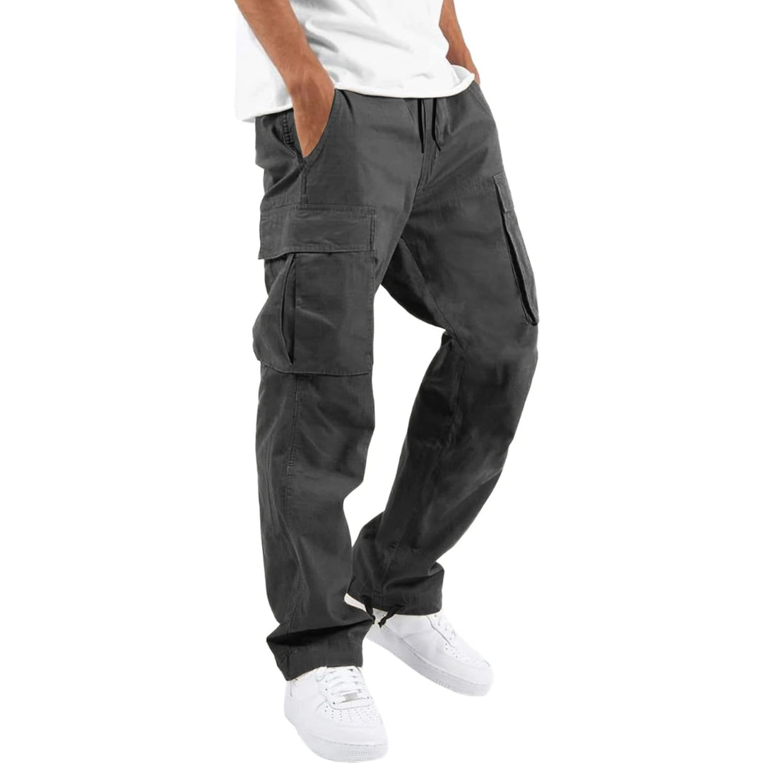 Men's Casual Cargo Joggers - Vincent-Dark Grey-S-State of Style