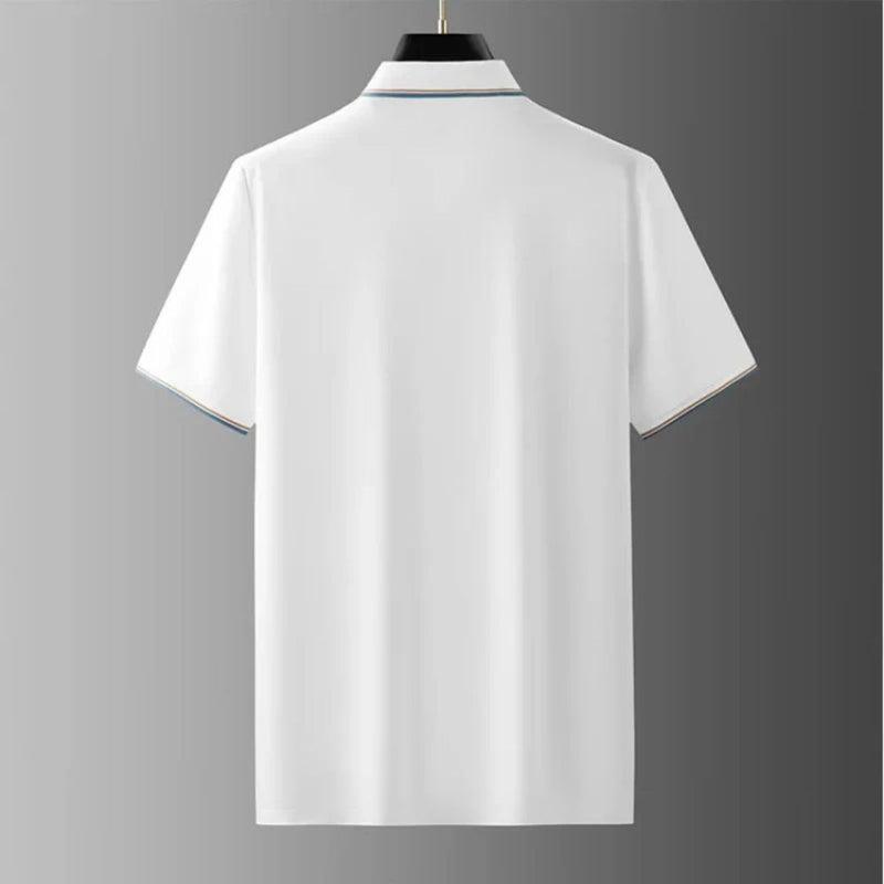 Men's Classic Fit Polo Shirt | Comfortable and Stylish-White-S-State of Style
