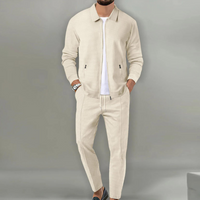Men's Clothing Set - Felix-Beige-S-State of Style