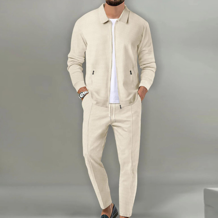Men's Clothing Set - Felix-Beige-S-State of Style