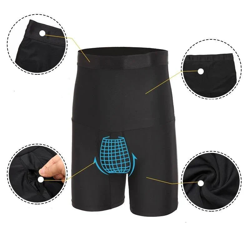 Men's Compression Shorts - CoreFlex-Black-S-State of Style
