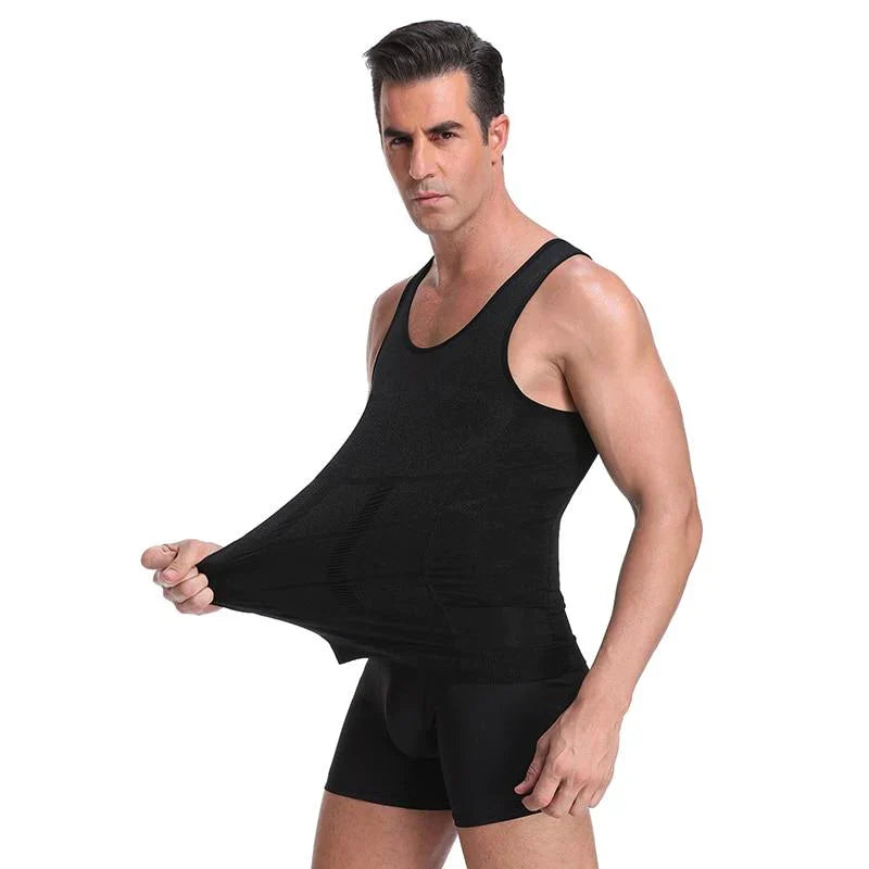 Men's Compression Undershirt – Massimo-Black-S-State of Style