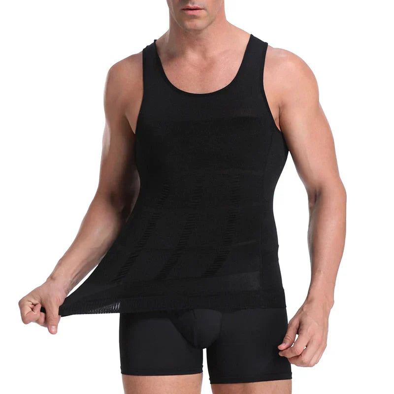 Men's Compression Undershirt – Massimo-Black-S-State of Style