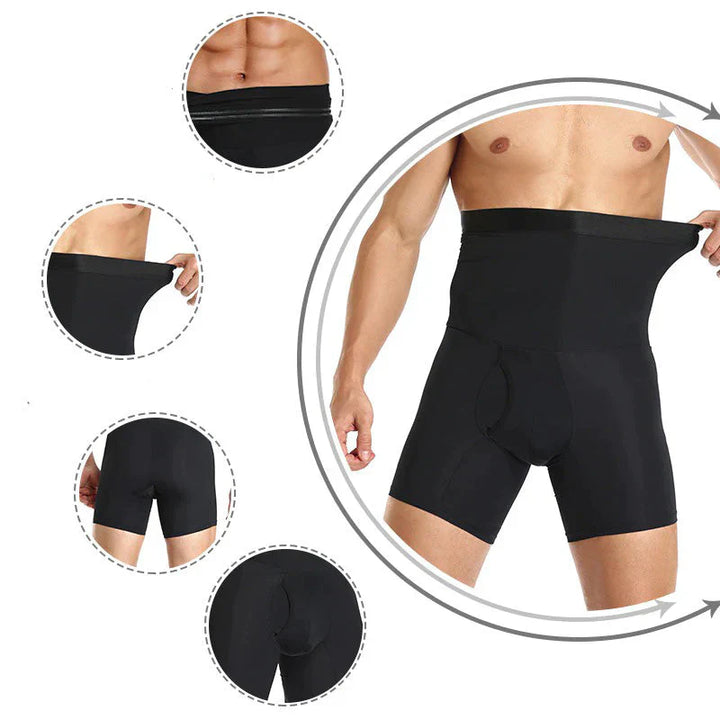 Men's Control Shorts – Vittorio-Black-S-State of Style