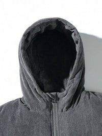 Men's Corduroy Puffer Jacket - Verno-S-State of Style