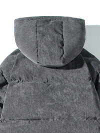 Men's Corduroy Puffer Jacket - Verno-S-State of Style