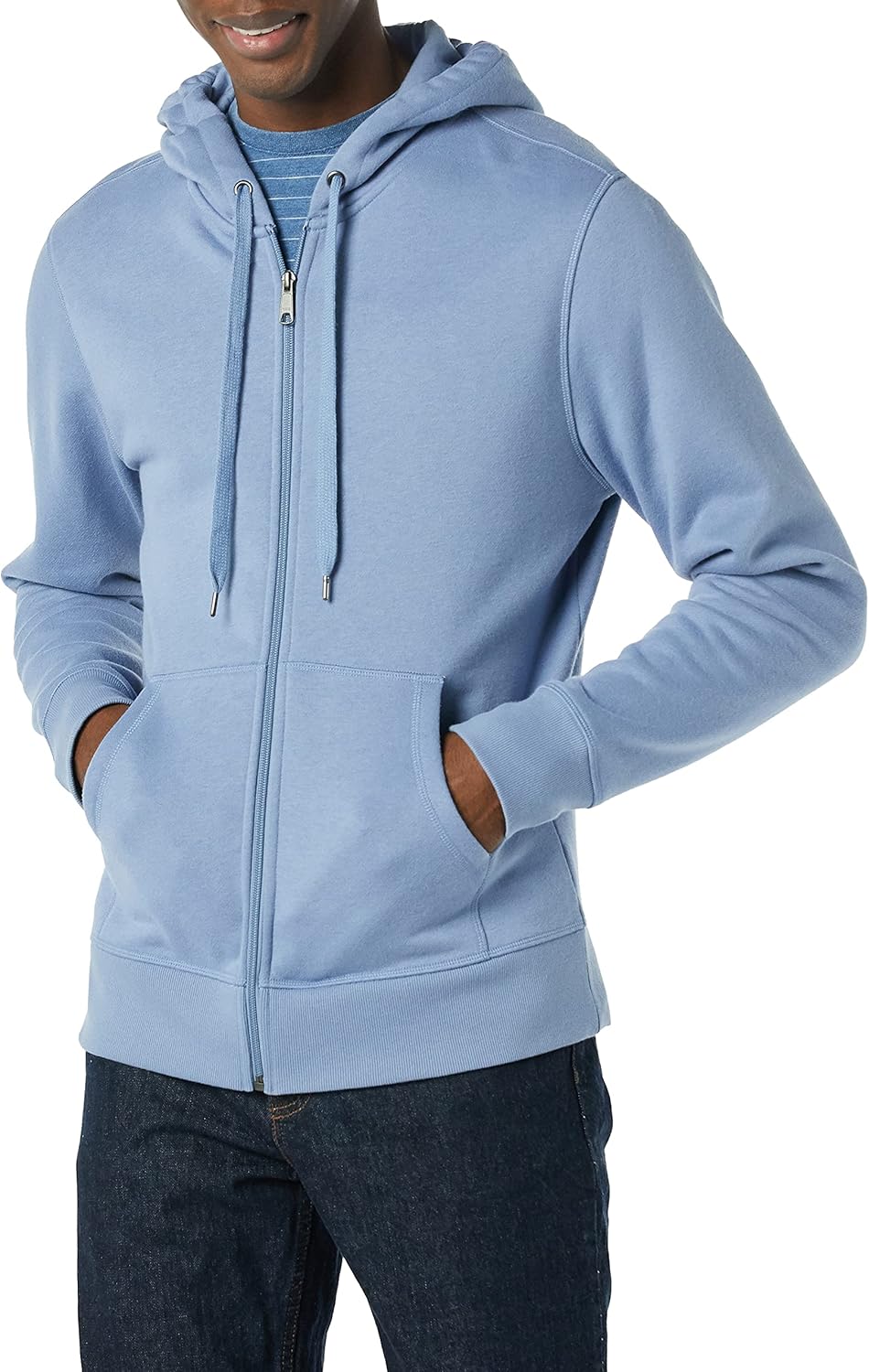 Men's Fleece Vest - Jake-Blue-S-State of Style