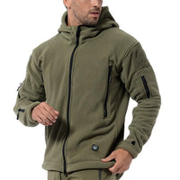 Men's Fleece Vest - ThermaVest-Green-XS-State of Style