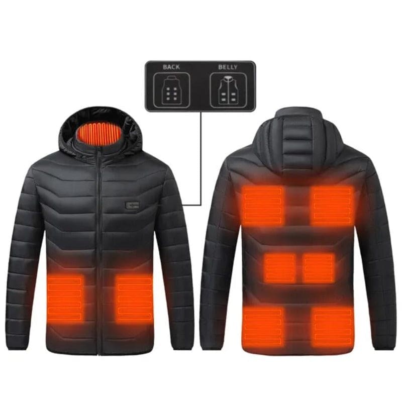 Men’s Heated Jacket – Stay Warm & Stylish!-Zone D Heating-S-State of Style