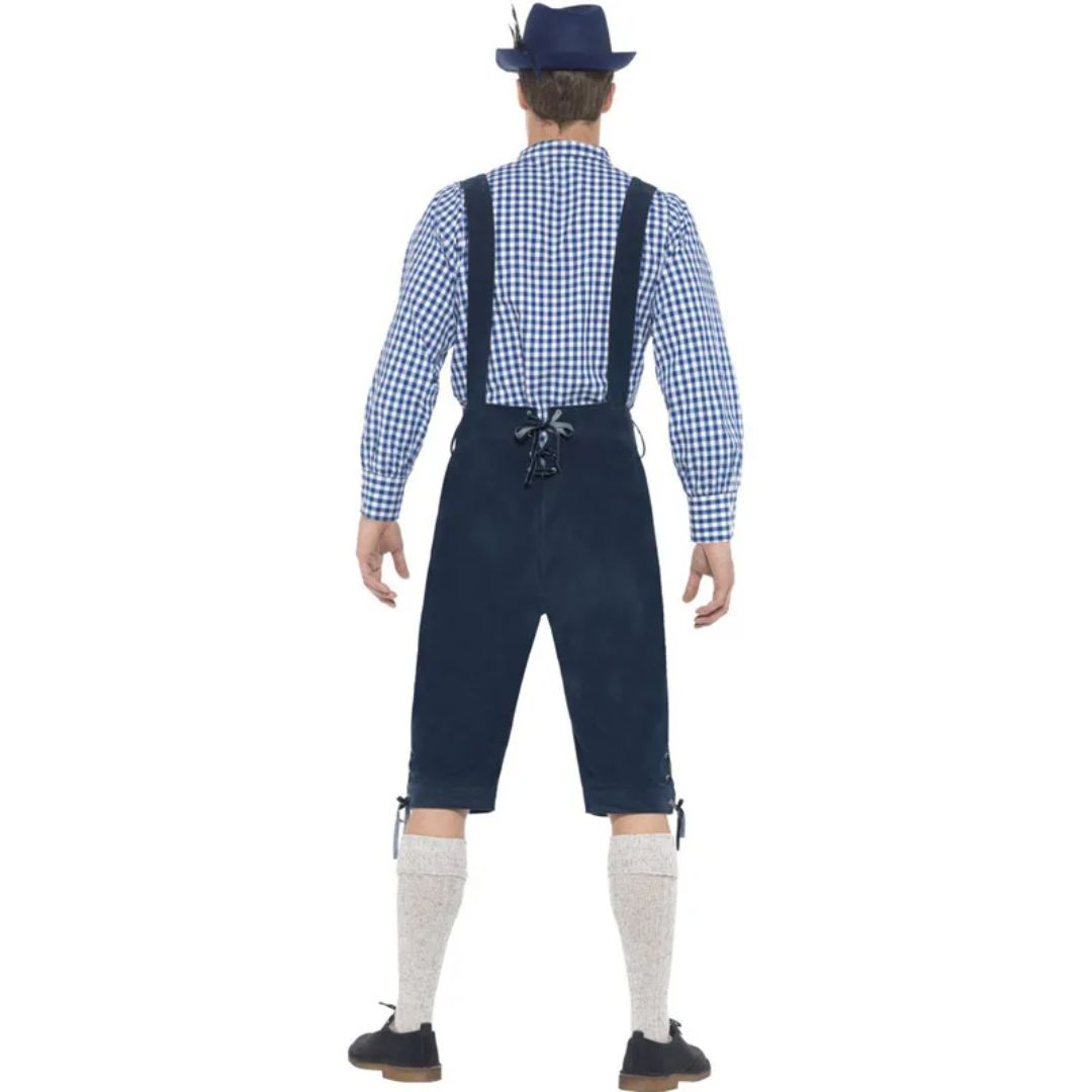 Men’s Lederhosen Elias – Authentic Bavarian Oktoberfest Costume-M-State of Style
