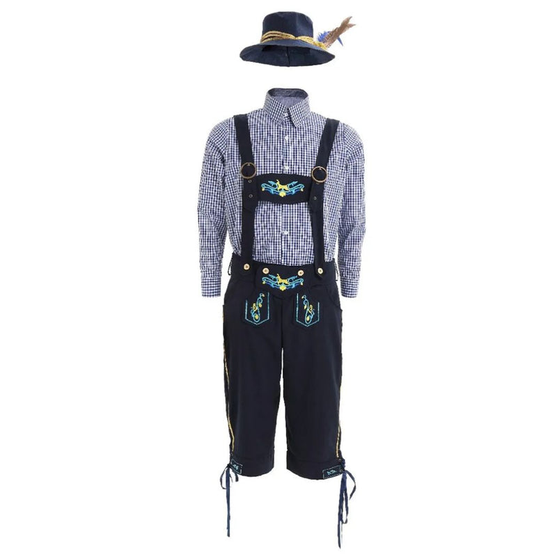 Men’s Lederhosen Elias – Authentic Bavarian Oktoberfest Costume-M-State of Style