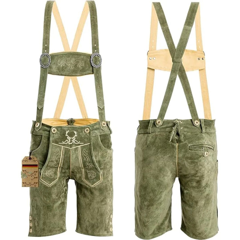 Men’s Lederhosen Karlo – Premium Bavarian Oktoberfest Costume-XS-State of Style