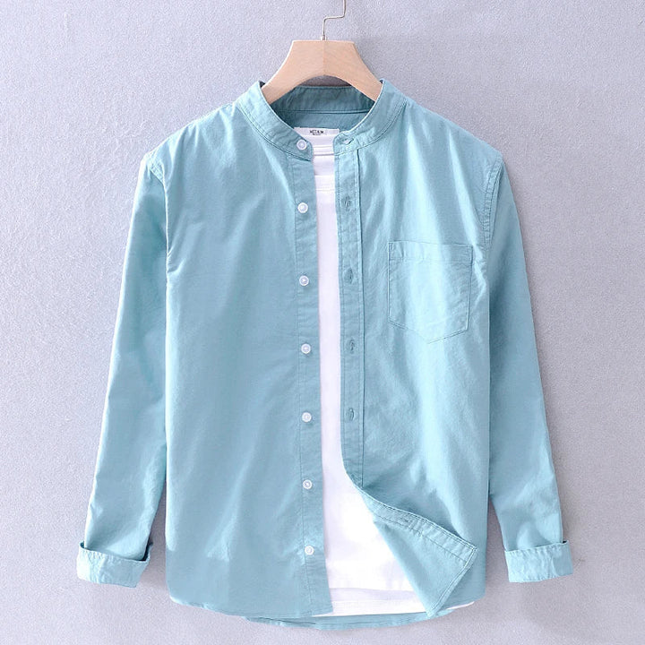 Men's leisure shirt – Matteo-Blue-XS-State of Style