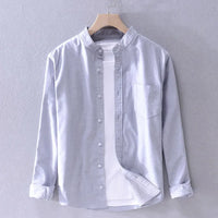 Men's leisure shirt – Matteo-Light grey-XS-State of Style