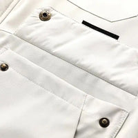 Men's Lightweight Windbreaker Jacket | Breathable & Water-Resistant-White-S-State of Style