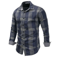 Men’s Long-Sleeve Cotton Shirt Ellis – Classic & Versatile Fit-M-State of Style