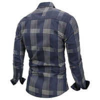 Men’s Long-Sleeve Cotton Shirt Ellis – Classic & Versatile Fit-M-State of Style