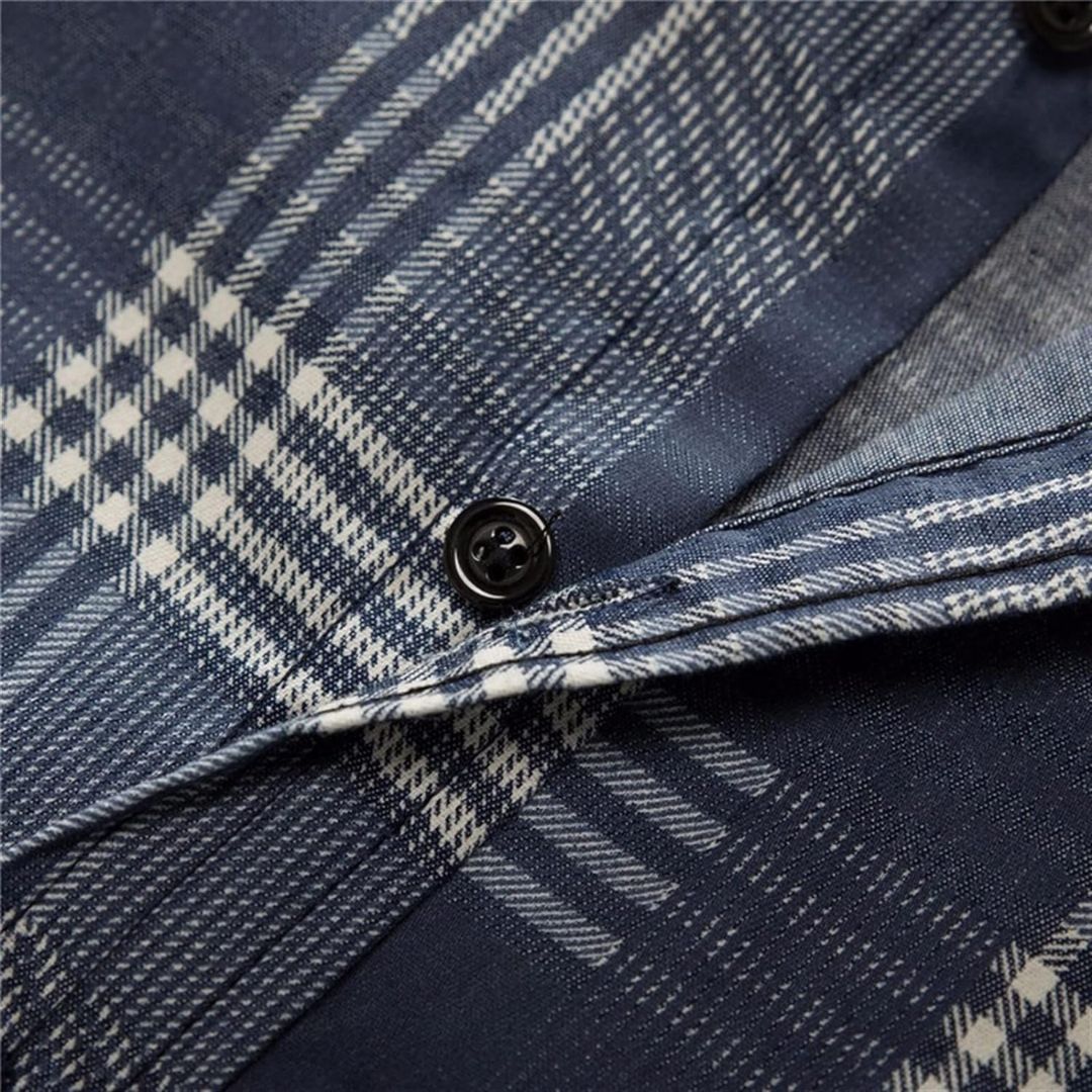 Men’s Long-Sleeve Cotton Shirt Ellis – Classic & Versatile Fit-M-State of Style