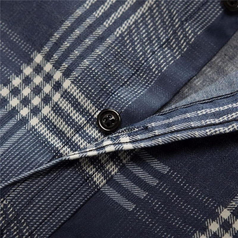 Men’s Long-Sleeve Cotton Shirt Ellis – Classic & Versatile Fit-M-State of Style