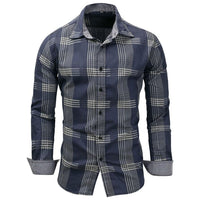 Men’s Long-Sleeve Cotton Shirt Ellis – Classic & Versatile Fit-M-State of Style