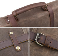 Genuine Leather Business Shoulder Messenger Bag – Dorian