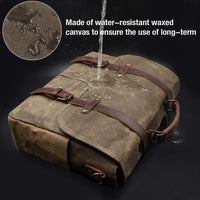 Genuine Leather Business Shoulder Messenger Bag – Dorian