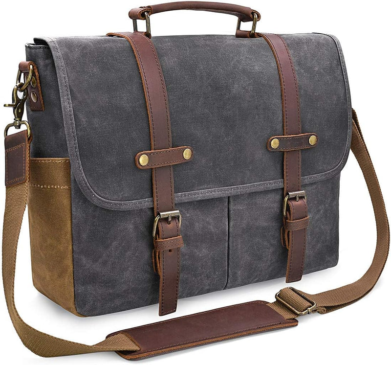 Genuine Leather Business Shoulder Messenger Bag – Dorian