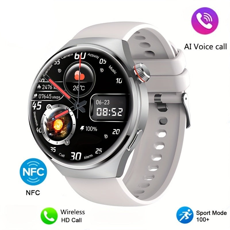 Men's NFC Smartwatch - Orion-Silver-State of Style