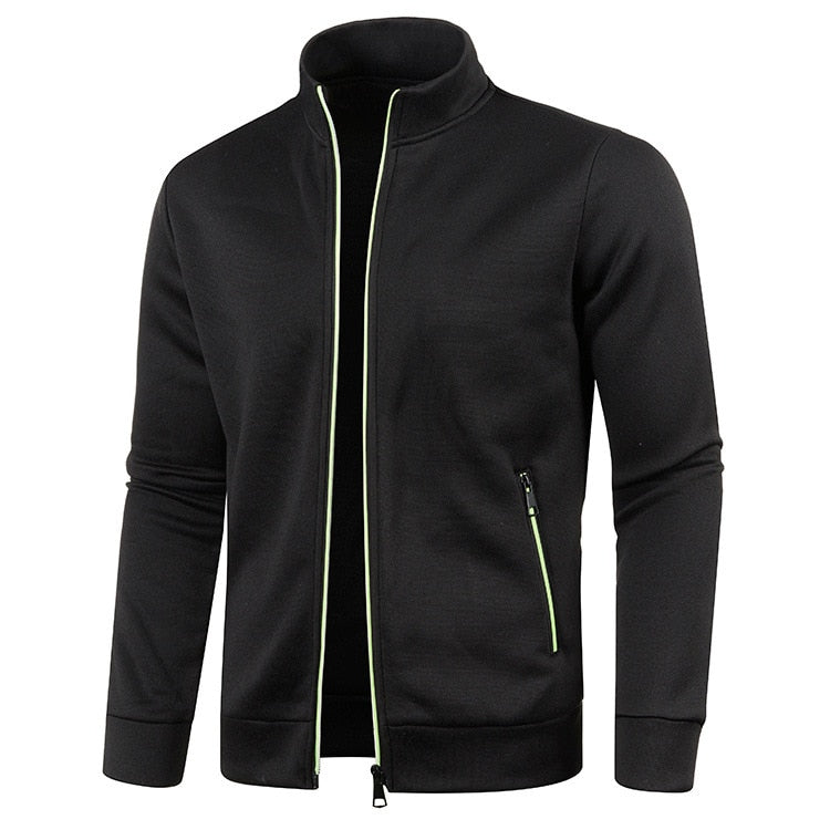 Men's outdoor fleece jacket – Björn-Black-S-State of Style