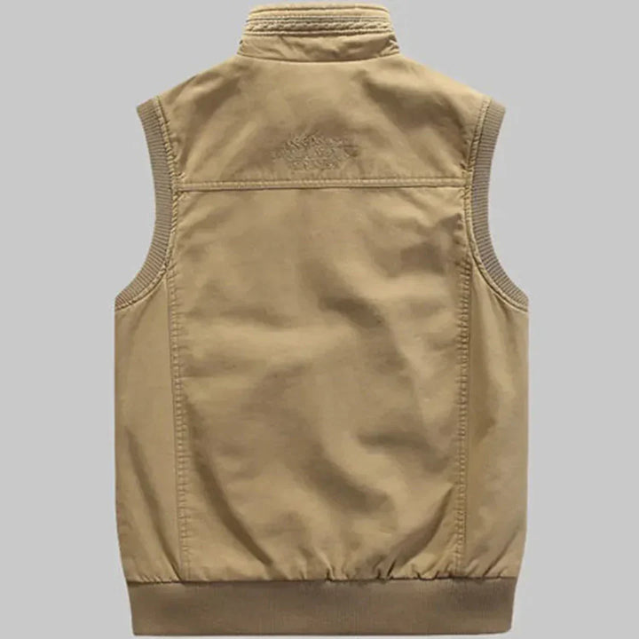 Men's outdoor vest with function – Magnus-Green-S-State of Style