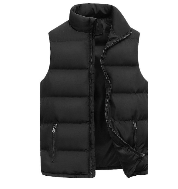 Men's Padded Bodywarmer | Water-Repellent | Stylish and Premium-Black-M-State of Style