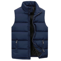 Men's Padded Bodywarmer | Water-Repellent | Stylish and Premium-Blue-M-State of Style