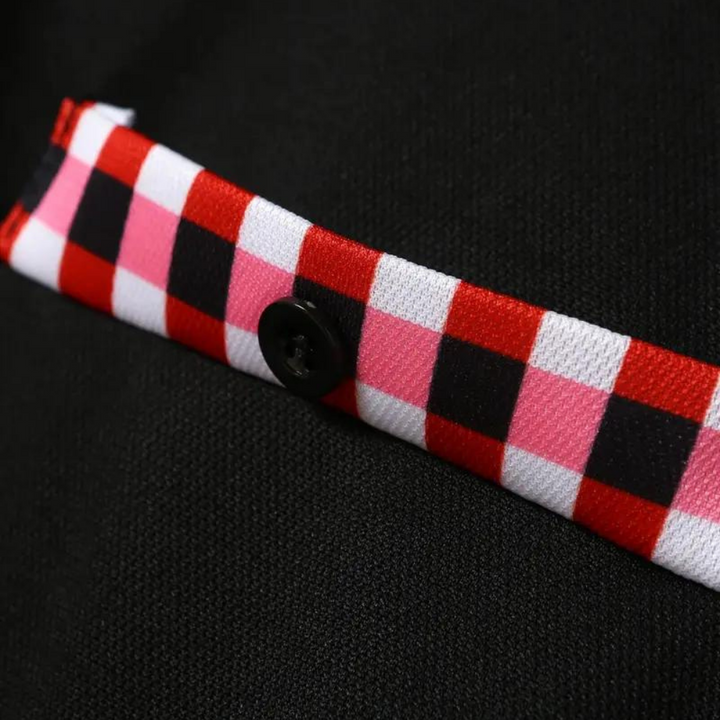 Men's Polo Shirt with Long Sleeves - Oliver-Black-S-State of Style