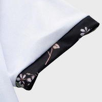 Men's Polo with Subtle Print - Noah-Black-XS-State of Style