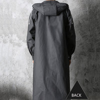 Men's Rain Jacket With Hood - Nimbus-Black-M-State of Style