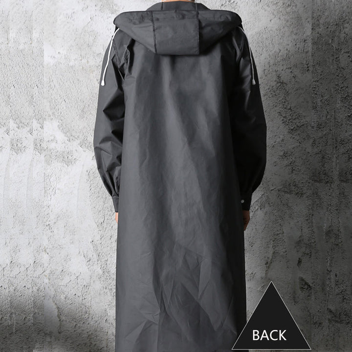 Men's Rain Jacket With Hood - Nimbus-Black-M-State of Style