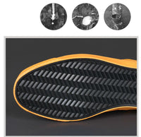 Men's Sneakers with Zip and Comfort - Noah-Black-7-State of Style