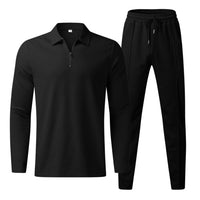 Men's Spring Set of Rayon and Cotton – Milan-Black-S-State of Style