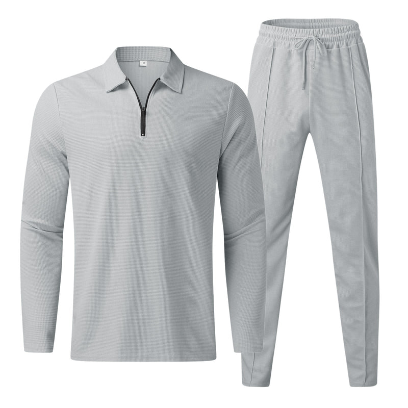 Men's Spring Set of Rayon and Cotton – Milan-Grey-S-State of Style