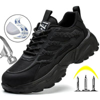 Men's Steel Toe Work Shoes - Rocco-White-6-State of Style