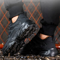 Men's Steel Toe Work Shoes - Rocco-White-6-State of Style