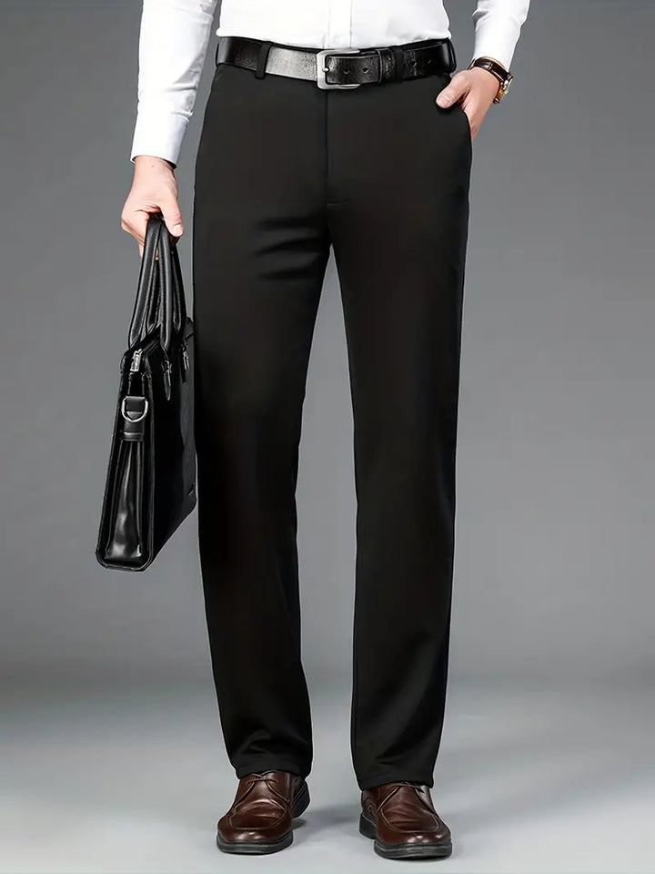 Men's Stretch Pants - ExecFlex-Black-XS-State of Style