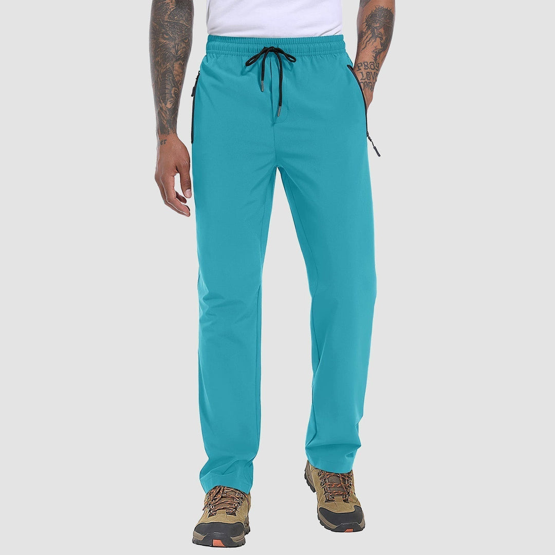Men's Stretch & Quick-Dry Hiking Pants - Logan-Sea Blue-S-State of Style
