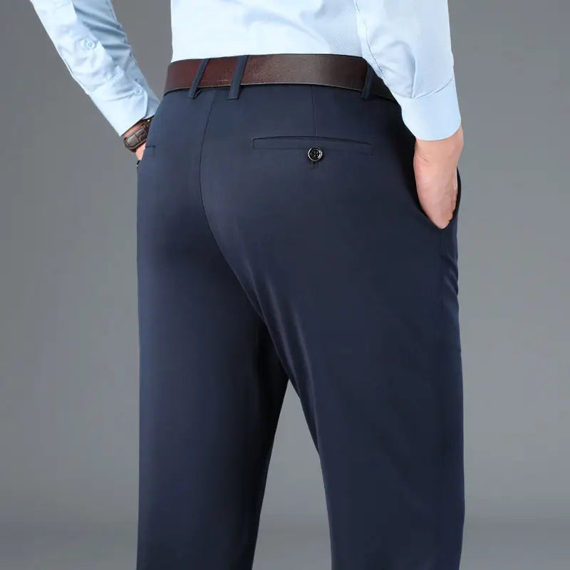 Men's Stretch Trousers - Leo-Blue-29-State of Style