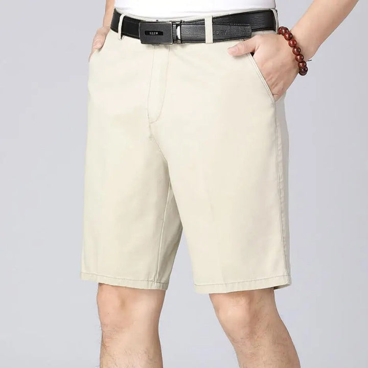 Men’s Summer Chino Shorts – Stylish & Comfortable-Beige-M-State of Style