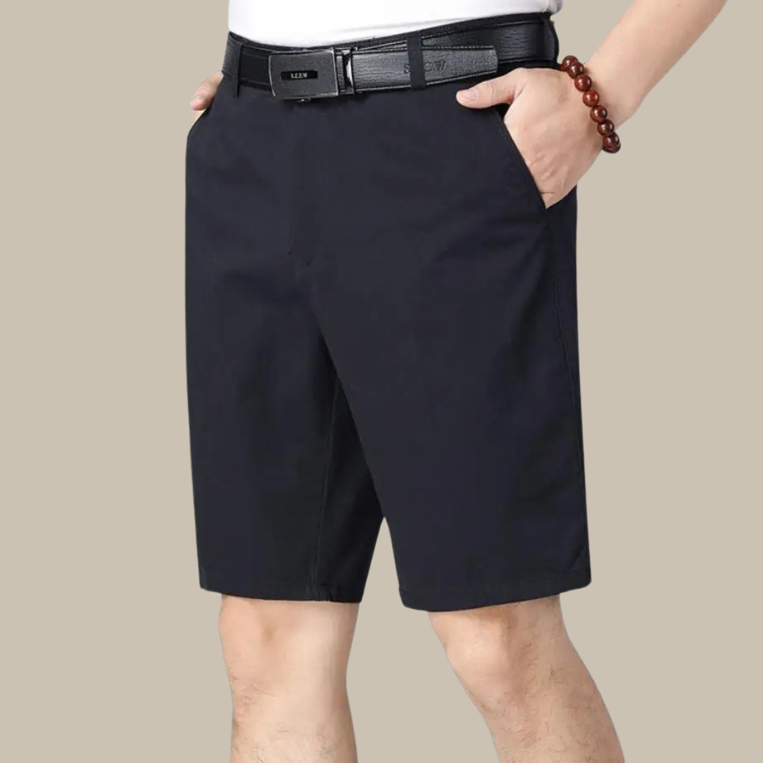 Men’s Summer Chino Shorts – Stylish & Comfortable-Black-M-State of Style