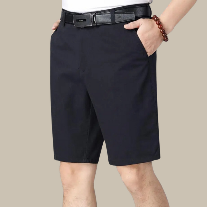 Men’s Summer Chino Shorts – Stylish & Comfortable-Black-M-State of Style